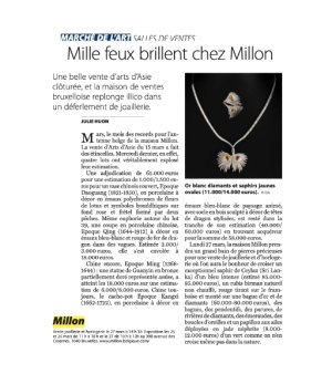 Mille feux brillent chez Millon